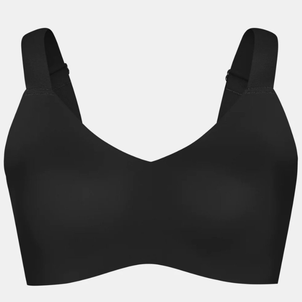 Padded V-Neck Evolution Bra - Wide Strap - size 8+